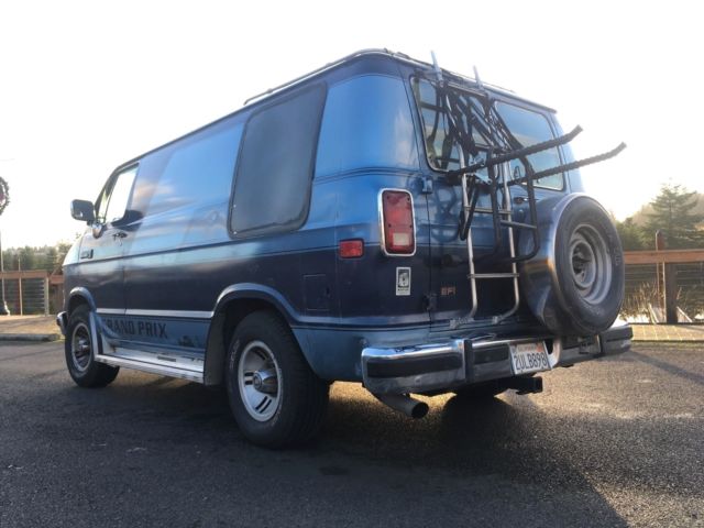 1990 dodge ram b150 conversion custom van by pete ellis 50k original miles!