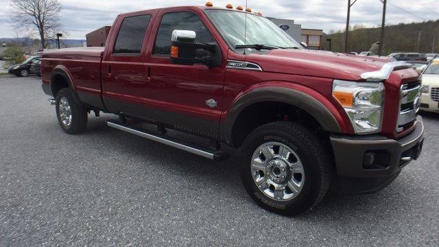 2016 ford f-350 super duty king ranch 4x4 king ranch 4dr crew cab 6.8 ft. sb srw pickup for sale in bennington, vermont