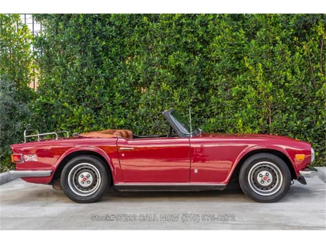 1973 triumph tr6 in beverly hills, california