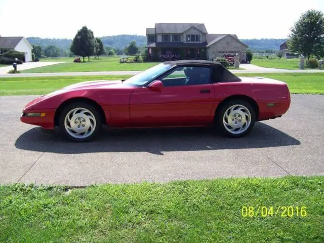1992 chevrolet corvette lt manual 6-speed rwd v8 5.7l gasoline