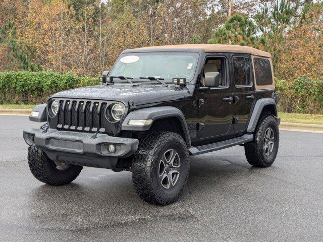 2020 jeep wrangler unlimited black and tan 4x4