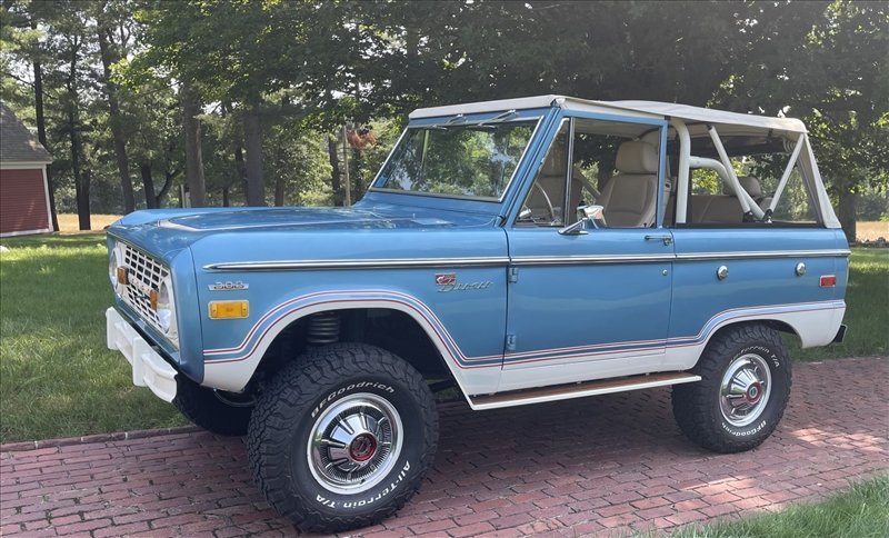 1976 ford bronco 5.0l-powered