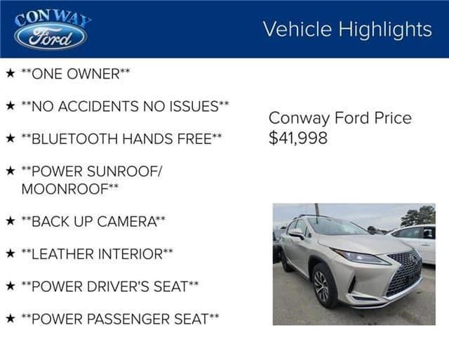 2021 lexus rx 350 base in conway, south carolina