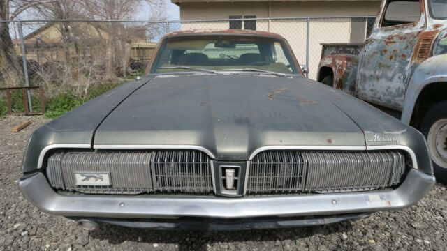 1968 mercury cougar xr7 j code 302 v8! california car! blue plates!