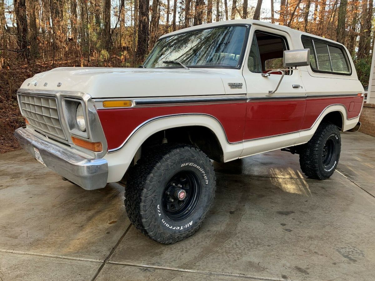 1978 ford bronco custom 4x4 4 speed rare survivor 1 of 72 lots of options