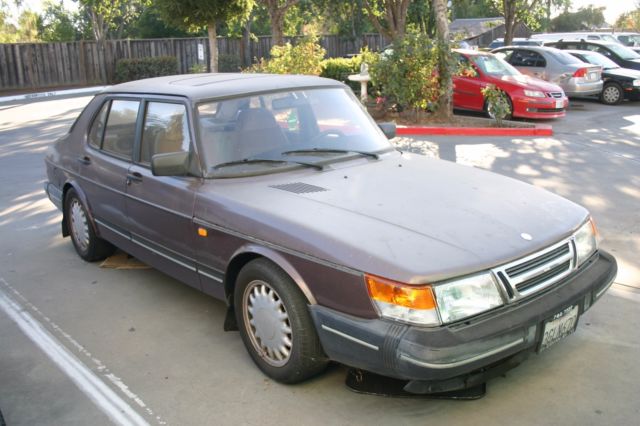 1989 saab 900 turbo 4 dr sedan automatic transmission no reserve