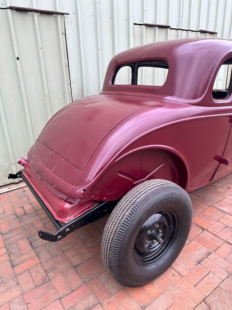 1934 ford model 40 coupe red rwd manual
