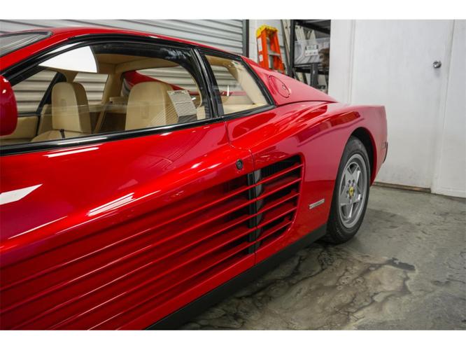 1991 ferrari testarossa in sherman oaks, california