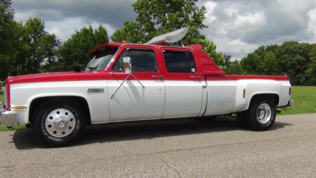 1988 gmc sierra classic r3500 crew cab truck cold air / nice set up / chevrolet