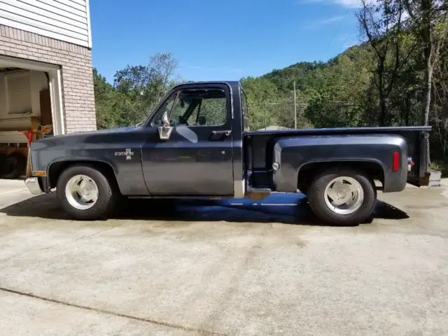 1984 chevrolet c10 stepside pickup silverado swb ( no reserve!! )
