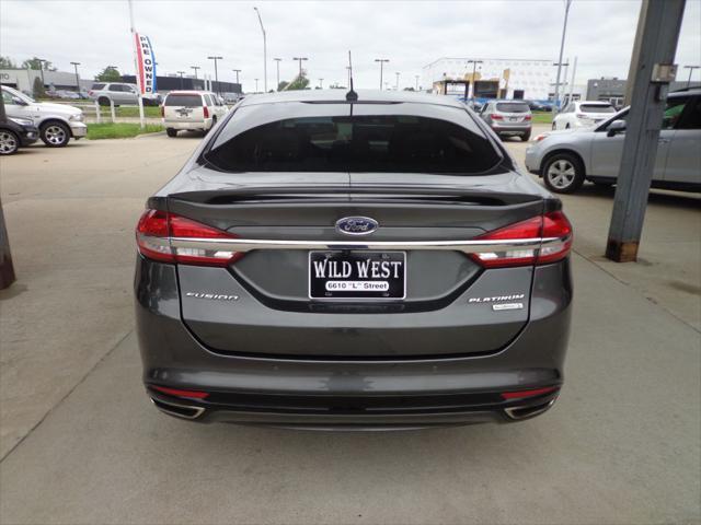 2017 ford fusion platinum