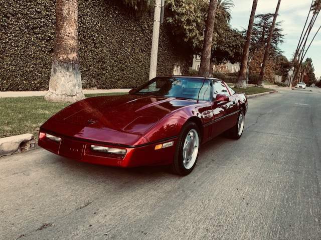 1989 corvette show car condition low orig miles