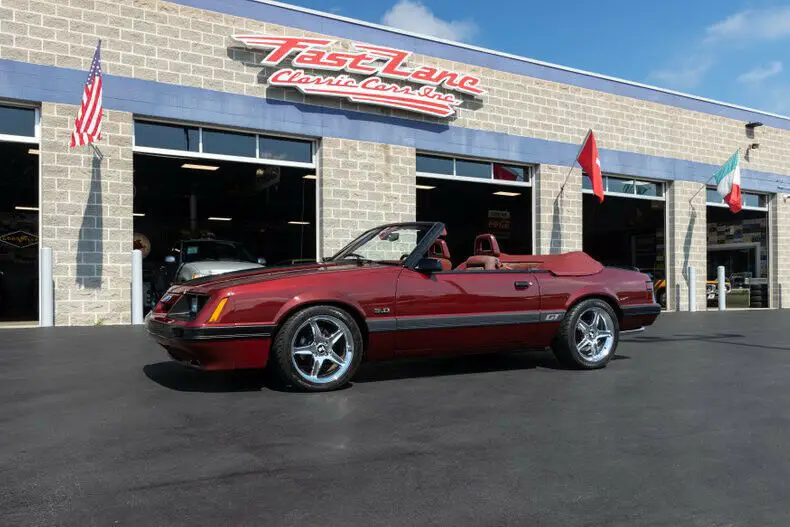 1986 ford mustang gt convertible 63k original miles clean carfax