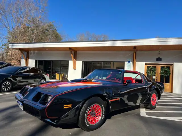 1979 pontiac trans am coupe black rwd manual trans am 4speed! only 13,143 miles!