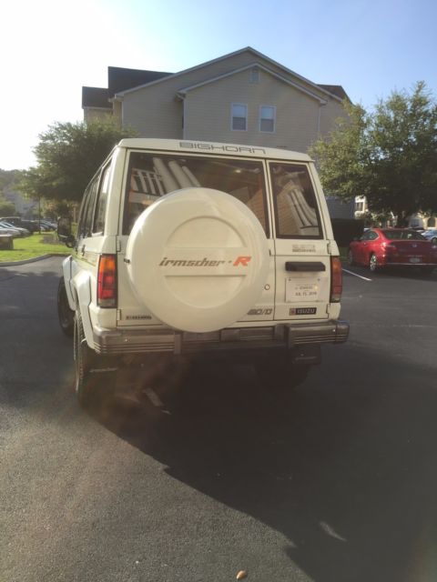 1989 isuzu irmscher r trooper jdm rhd classic turbo diesel 4wd lland cruiser