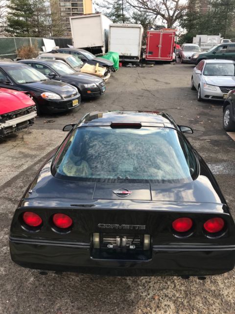 1987 chevrolet chevy corvette black - 12k miles - clean title!