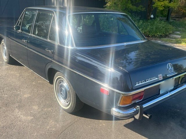 1971 mercedes-benz 220d