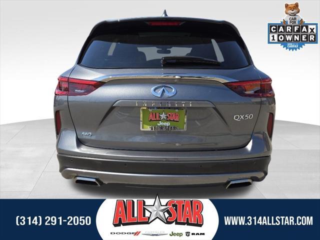 2021 infiniti qx50 luxe awd