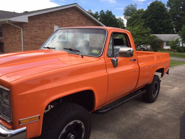 84 chevy k-10 "restomod"