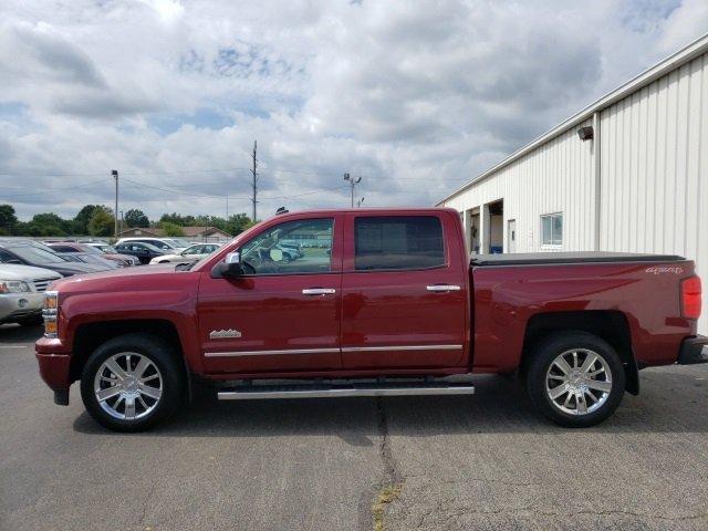 used 2014 chevrolet silverado 1500 4x4 crew cab high country clarksville, in 47129 for sale in cementville, indiana