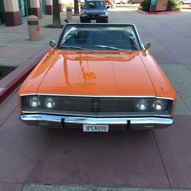 1967 dodge coronet r.t. tribute convertible 383 engine automatic ca car clean