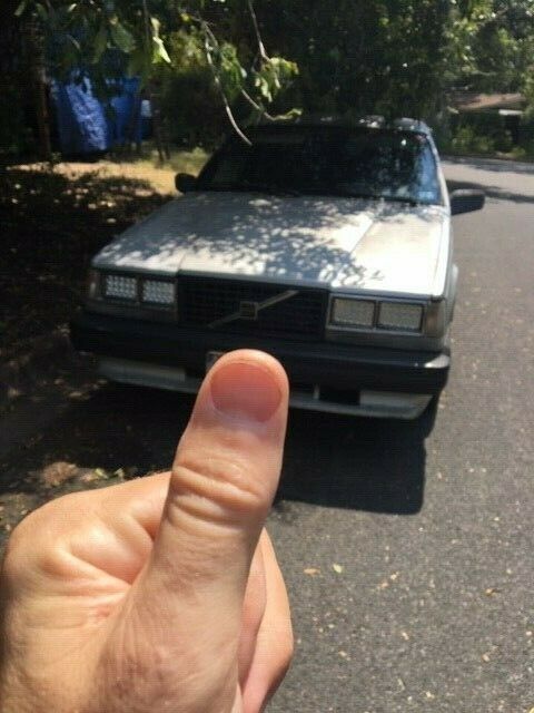 1988 volvo 740 turbo stationwagon wagon swedish brick