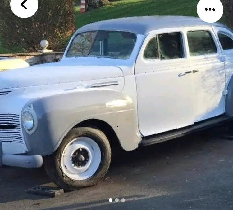 1940 plymouth sundance grey rwd manual