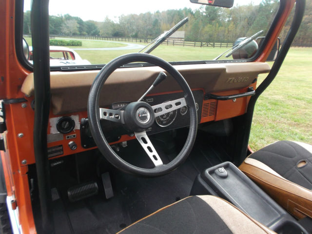 jeep cj-7 ~ renegade ~ levi ~ one owner ~ original paint