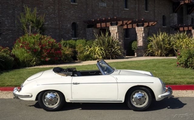 1961 porsche 356b 1600 s drauz roadster garage find stored 30 years