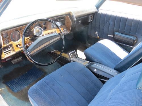 1971 chevy monte carlo with a rebuilt 350, baby blue; no reserve