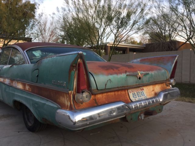1957 plymouth belvedere 2 door heardtop
