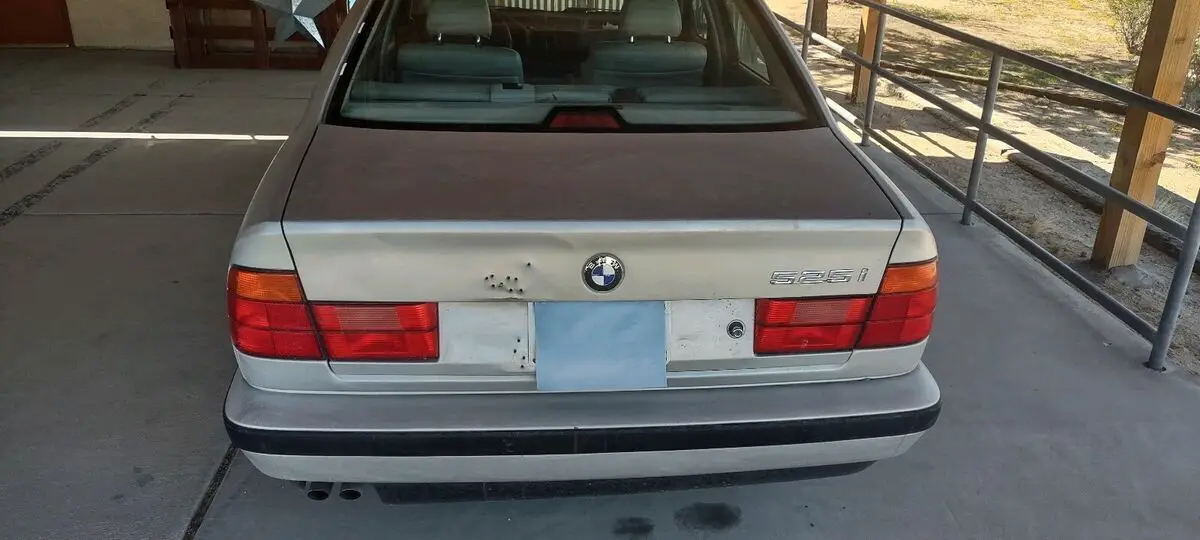 1992 bmw 525i sedan grey rwd automatic i automatic