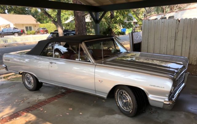 1964 chevy malibu ss convertible 327 4-speed