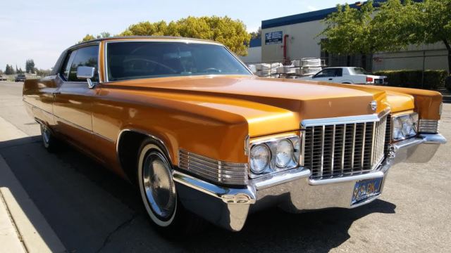 1970 cadillac coupe deville * turn key california solid car 1968 1969 1971 1972