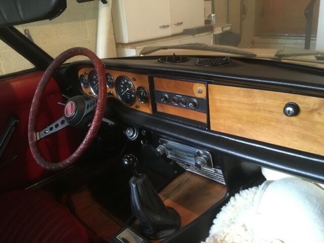 rare 1969 fiat 124 sport convertible - 41,044 original miles, one owner!