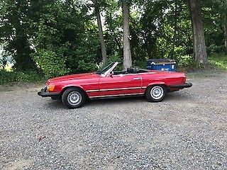1981 380sl mercedes convertible