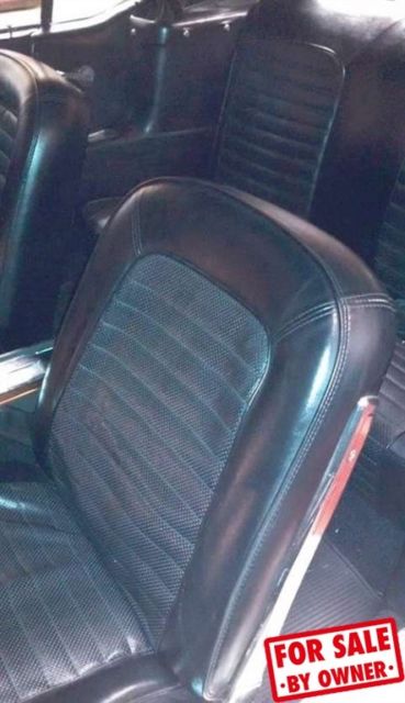 1966 ford mustang convertible classic 8-cyl 4-speed manual original rims c84246