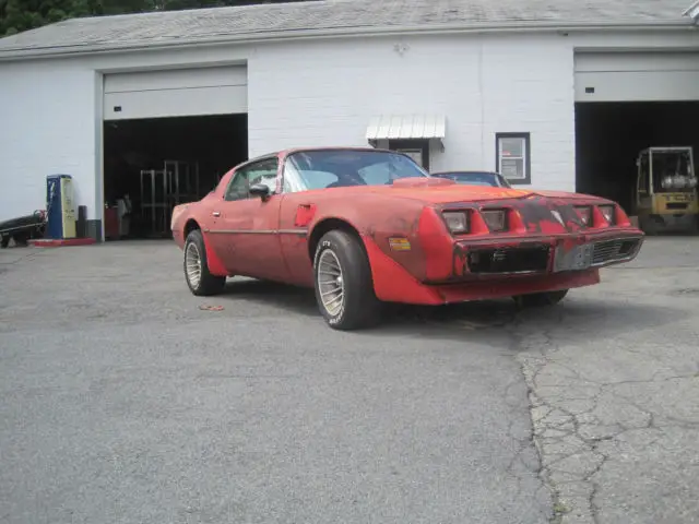 1979 firebird trans am 403 v8 running & driving t tops a/c project car