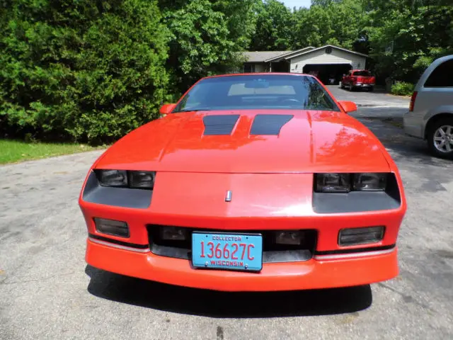 1989 chevrolet camaro iroc-z convertible 2-door 5.0l 118.000