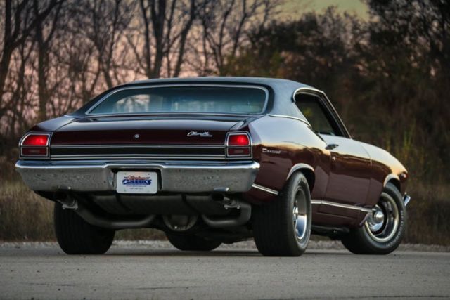 1969 chevrolet chevelle 350ci, weiand supercharged, muncie 4-speed, restored