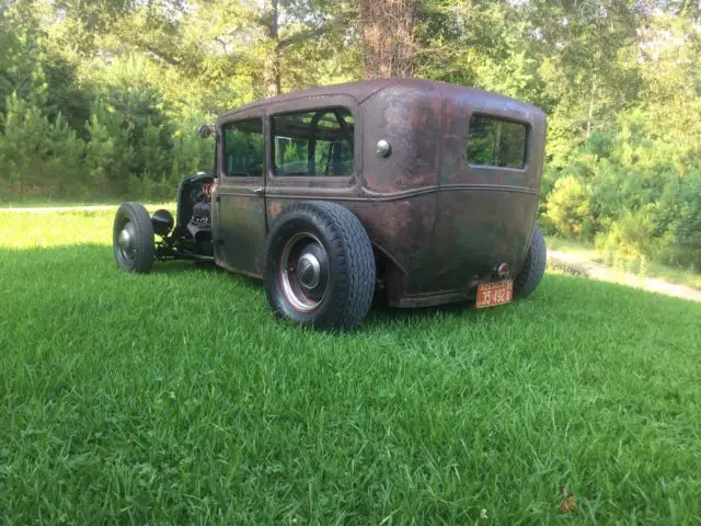 1931 ford model a tudor sedan hot rod rat rod chopped ratrod 1930 deuce fast c10