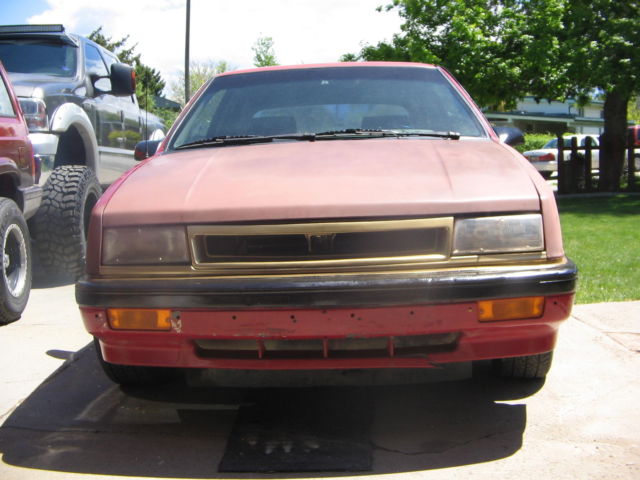 89 dodge shadow shelby csx