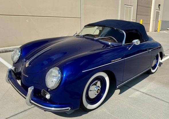 1957 porsche 356 speedster convertible only 10 miles high perf 1915cc engine