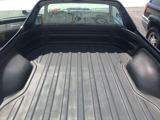 1985 custom el camino black over silver paint, new interior, daily driver