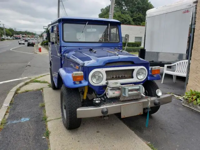 1973 toyota land cruiser fj40l south american import now in new york restored!