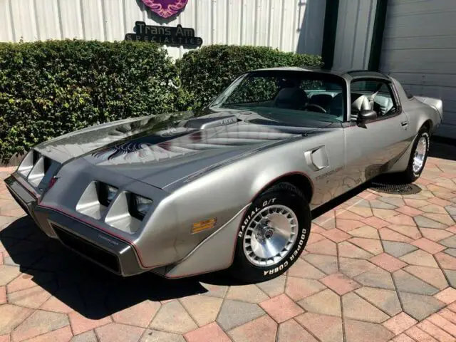 1979 pontiac trans am 47232 miles platinum silver metallic coupe pontiac 400, w