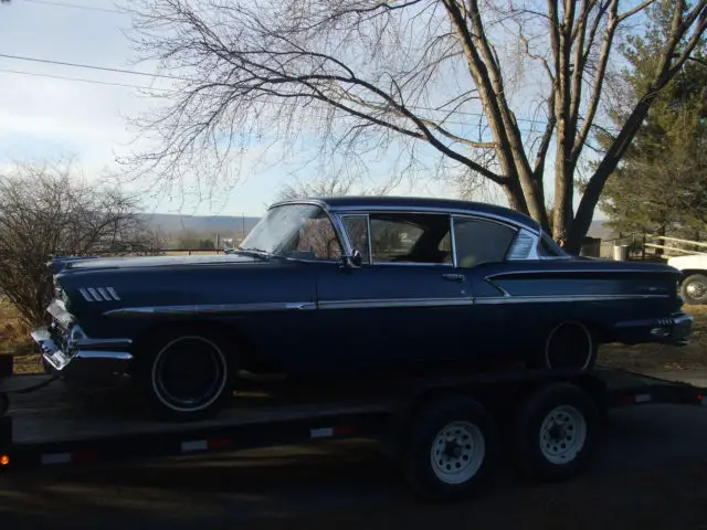 1958 chevrolet bel air base hardtop 2-door 283 motor automatic