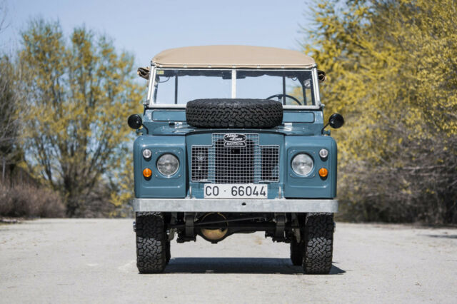 land rover series iia 88" petrol fully restored