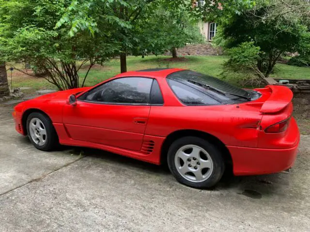 1993 mitsubishi 3000 gt coupe red fwd manual sl