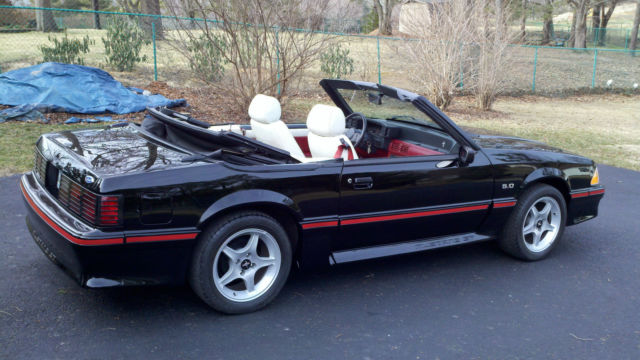 1989 ford mustang gt convertible 25th anniversary 5.0l v8